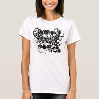 Camiseta espirais