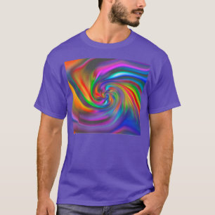 Camiseta Espirais de fundo abstrato Soft II