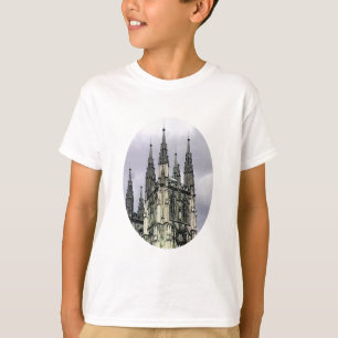 Camiseta Espirais o da igreja de Inglaterra Canterbury O