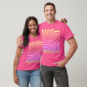 Camiseta Espiral Espiral Camisa-T Lundy