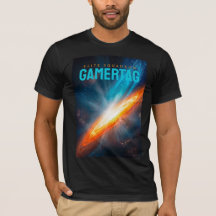 Espiral Galáxia Espaço Ciano Laranja Glowing Épico