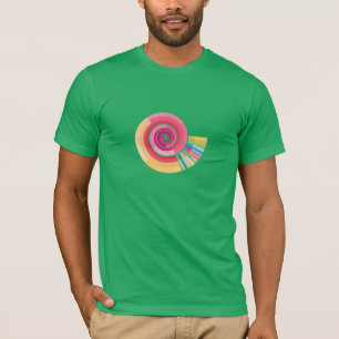 Camiseta Espiral geológico do calendário