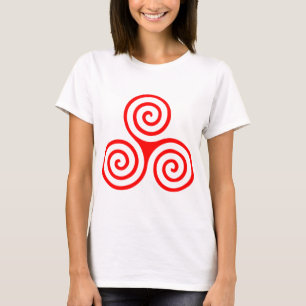 Camiseta Espiral tripla