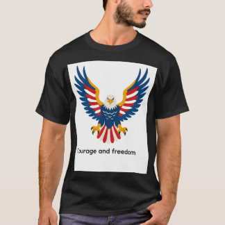 Camiseta espírito americano