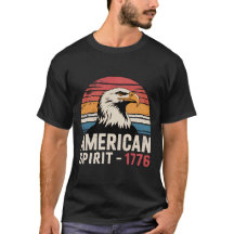Espírito Americano 1776 Patriótico 4 de Julho