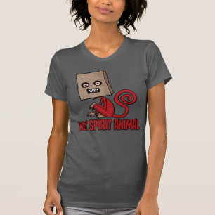 Camiseta Espírito Animal do Macaco Máscara Maniático