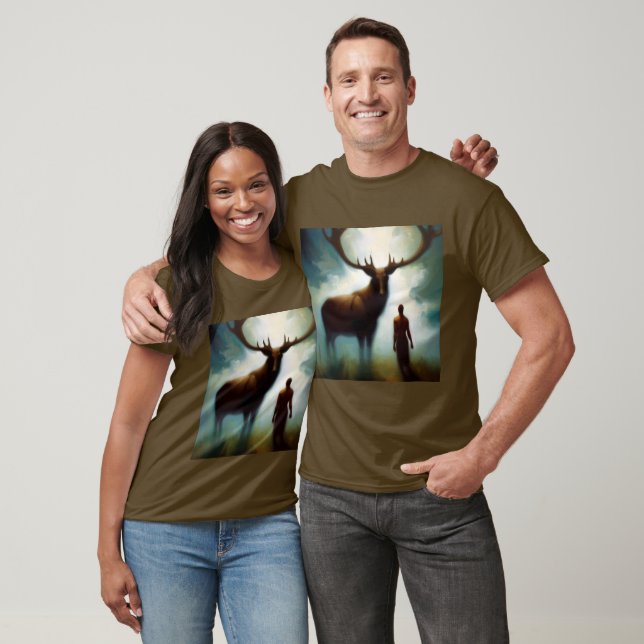 Camiseta Espírito Animal Elk 1 (Unissex)