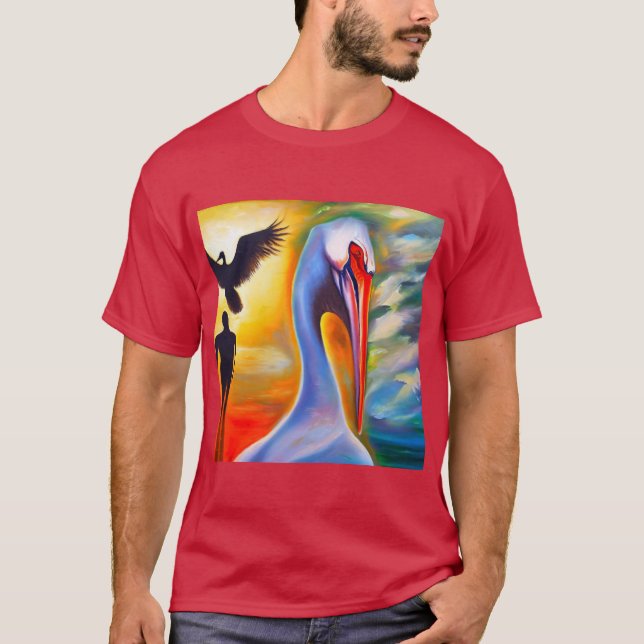 Camiseta Espírito Animal Pelican 2 (Frente)