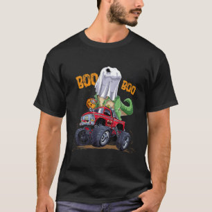 Camiseta Espírito Assustador Dinossauro T Rex Monster Truc