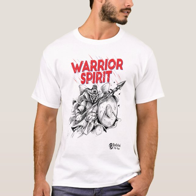 Camiseta Espírito Branco do Guerreiro (Frente)