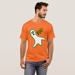 Camiseta Espírito Branco Laranja Engraçado, Feliz Dia das B