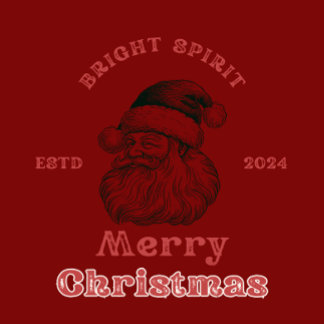 Camiseta Espirito brilhante T-Shirt de Natal