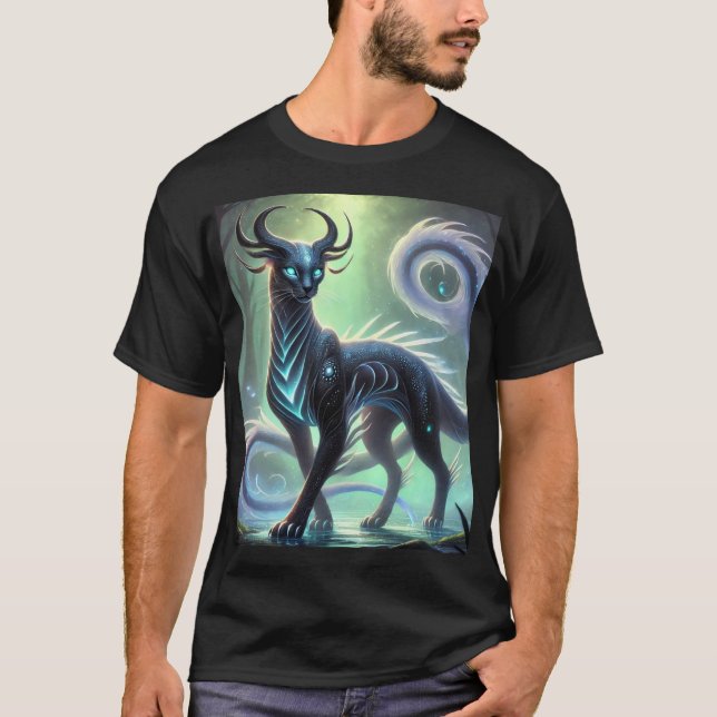 Camiseta Espírito Celestial de Pantera (Frente)