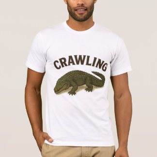 Camiseta Espírito Crocodilo Selvagem