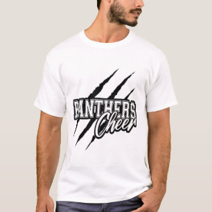 Camiseta Espírito da Equipe de Liderança de Torcida Panther