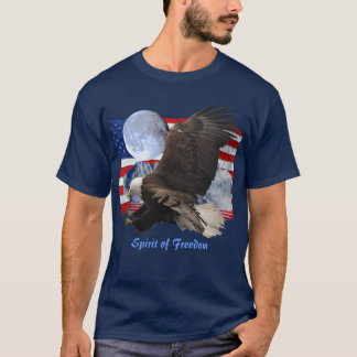 Camiseta ESPÍRITO DA LIBERDADE DE Águia Balda Roupa