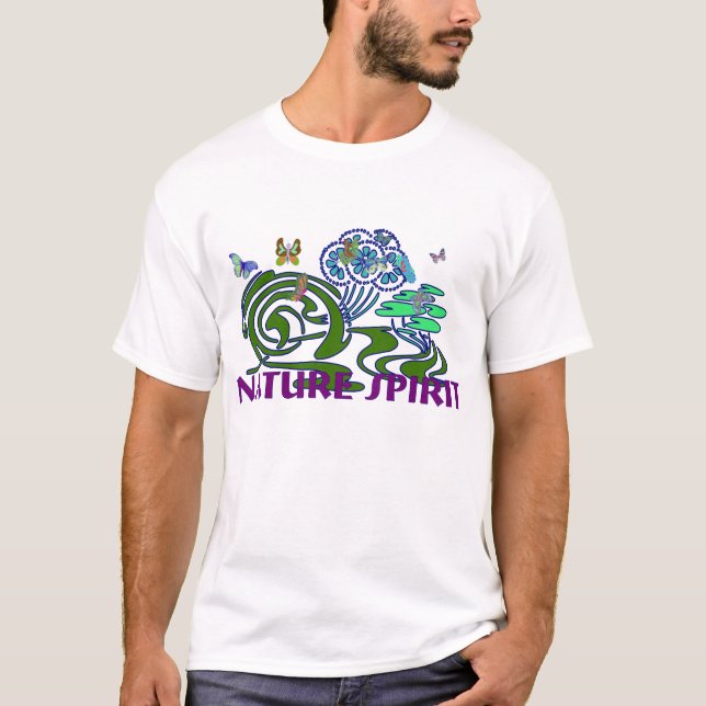 Camiseta Espírito da natureza (Frente)