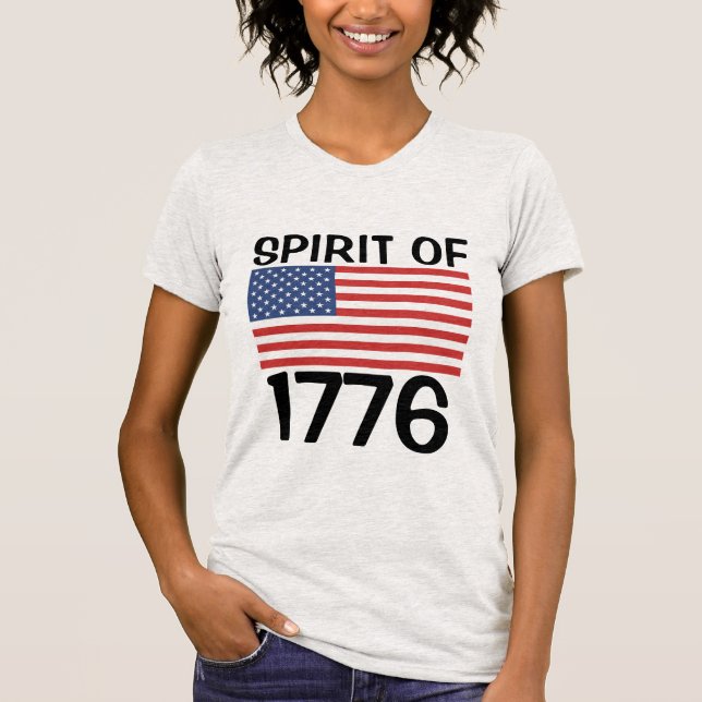 CAMISETA ESPÍRITO DE 1776 T-SHIRTS (Frente)