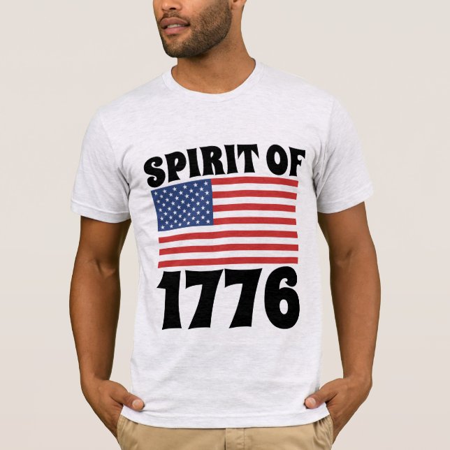 CAMISETA ESPÍRITO DE 1776 T-SHIRTS (Frente)