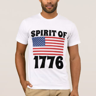 Camiseta ESPÍRITO DE 1776 T-SHIRTS Patrióticos