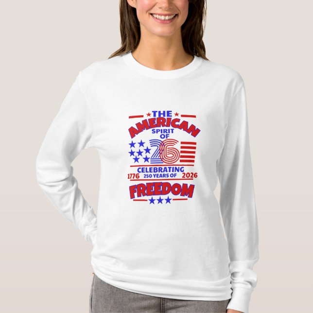 CAMISETA ESPÍRITO DE 26 - COMEMORANDO 250 ANOS (Frente)
