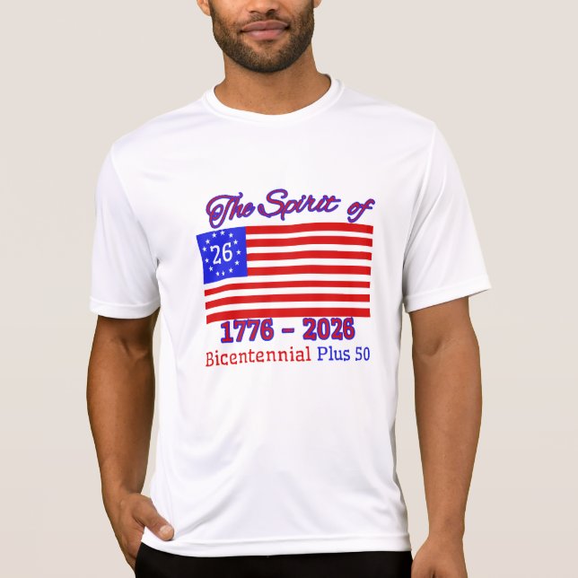 CAMISETA ESPÍRITO DE 26: O BICENTENNIAL MAIS 50 (Frente)