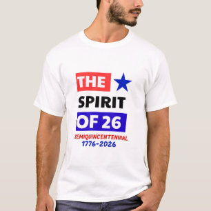 CAMISETA ESPÍRITO DE 26: SEMIQUINCENTENNIAL