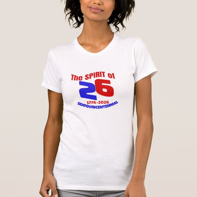 CAMISETA ESPÍRITO DE 26 - SEMIQUINCENTENNIAL (Frente)
