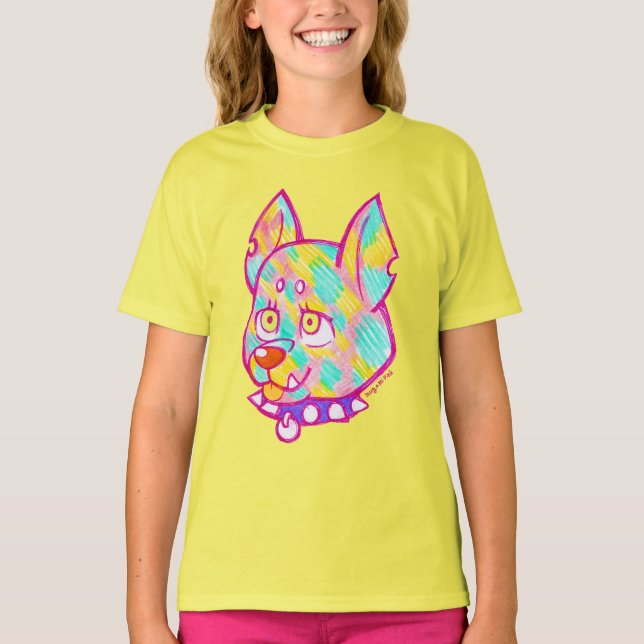 Camiseta Espírito de Bratislava, Cão Doodal (Frente)