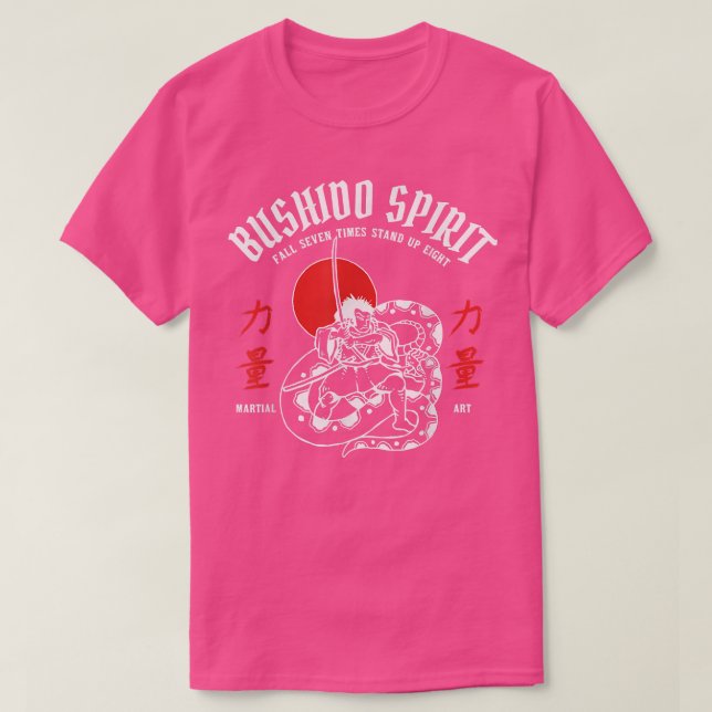 Camiseta Espírito de Bushido  (Frente do Design)