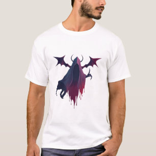 Camiseta Espírito de Demônio Enrolado Escuro
