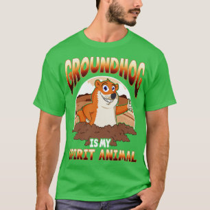 Camiseta Espírito de Dia do Groundhog