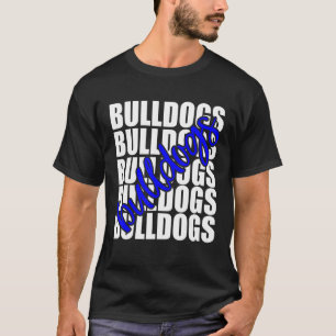Camiseta Espírito de Equipe de Fã de Esportes Escolares Bul