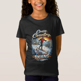 Camiseta Espírito de Esqui Cross Country