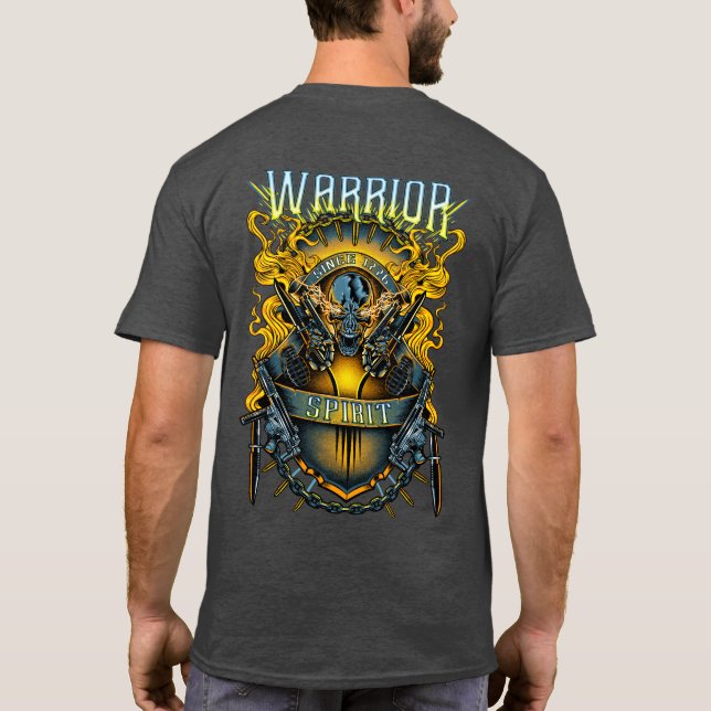 CAMISETA "ESPÍRITO DE GUERRA" (Verso)