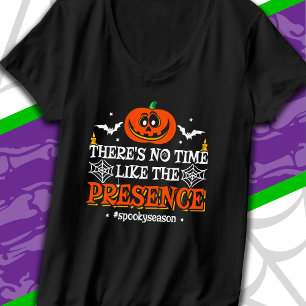 Camiseta Espírito de Halloween Abóbora Assustadora Piada de