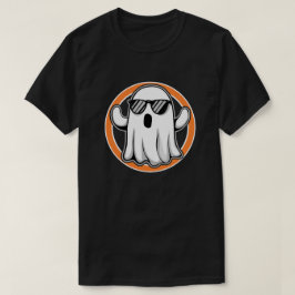 Camiseta Espírito de Halloween com Óculos de Sol
