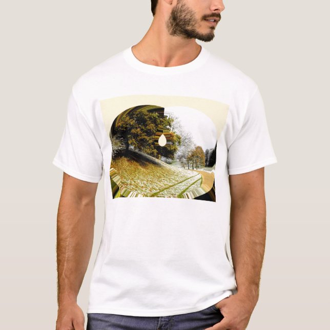 Camiseta Espírito de inverno (Frente)