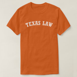 Camiseta Espírito de Lei do Texas em branco