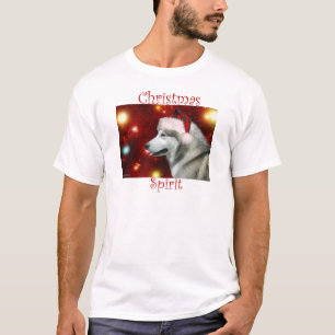 Camiseta Espírito de Malamute no Alasca