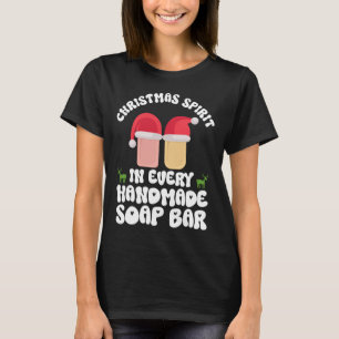 Camiseta Espírito de Natal em Cada Sabonete Artesanal R - S