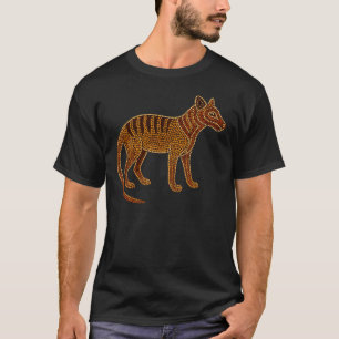 Camiseta Espírito de tilacina - Dor Ascendente Aboriginal T
