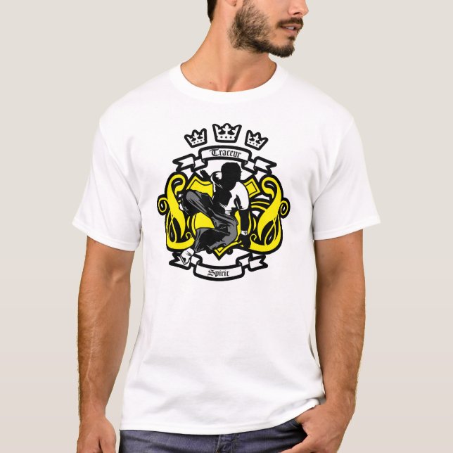 Camiseta Espírito de Traceur (Frente)