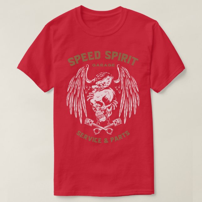 CAMISETA ESPÍRITO DE VELOCIDADE 6 (Frente do Design)
