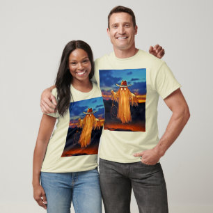 Camiseta Espírito do Cowboy na Sunset Design