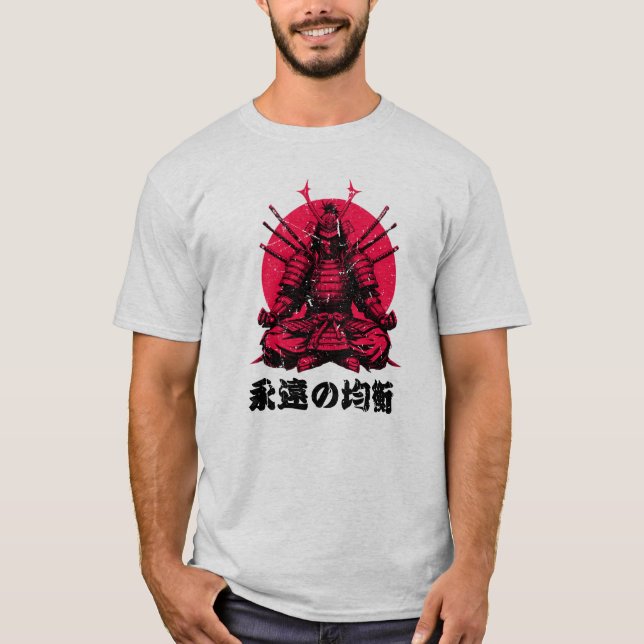 Camiseta Espírito do Guerreiro (武 士 の 魂) (Frente)