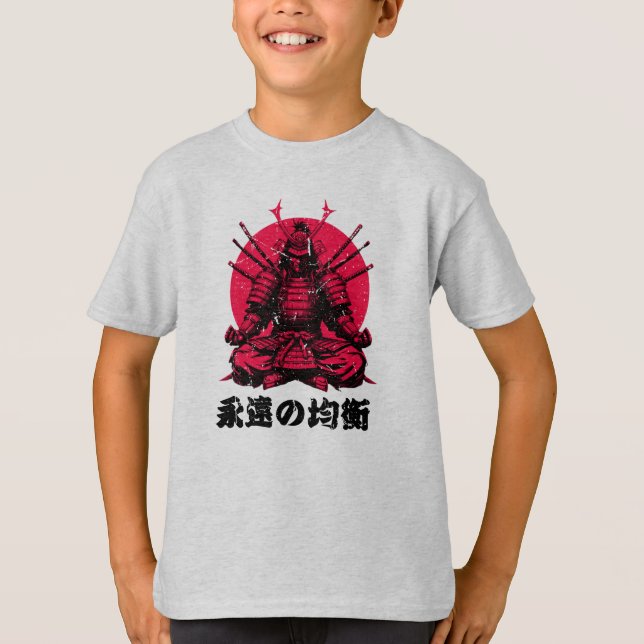 Camiseta Espírito do Guerreiro (武 士 の 魂) (Frente)