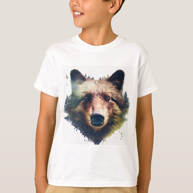Camiseta Espírito do lobo (Frente)