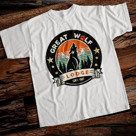 Camiseta Espírito do Lobo excelente - Design de Selvagem Ne