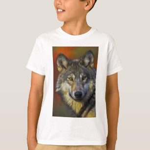 Camiseta Espírito do Lobo - Presentes de foto de lobo ther